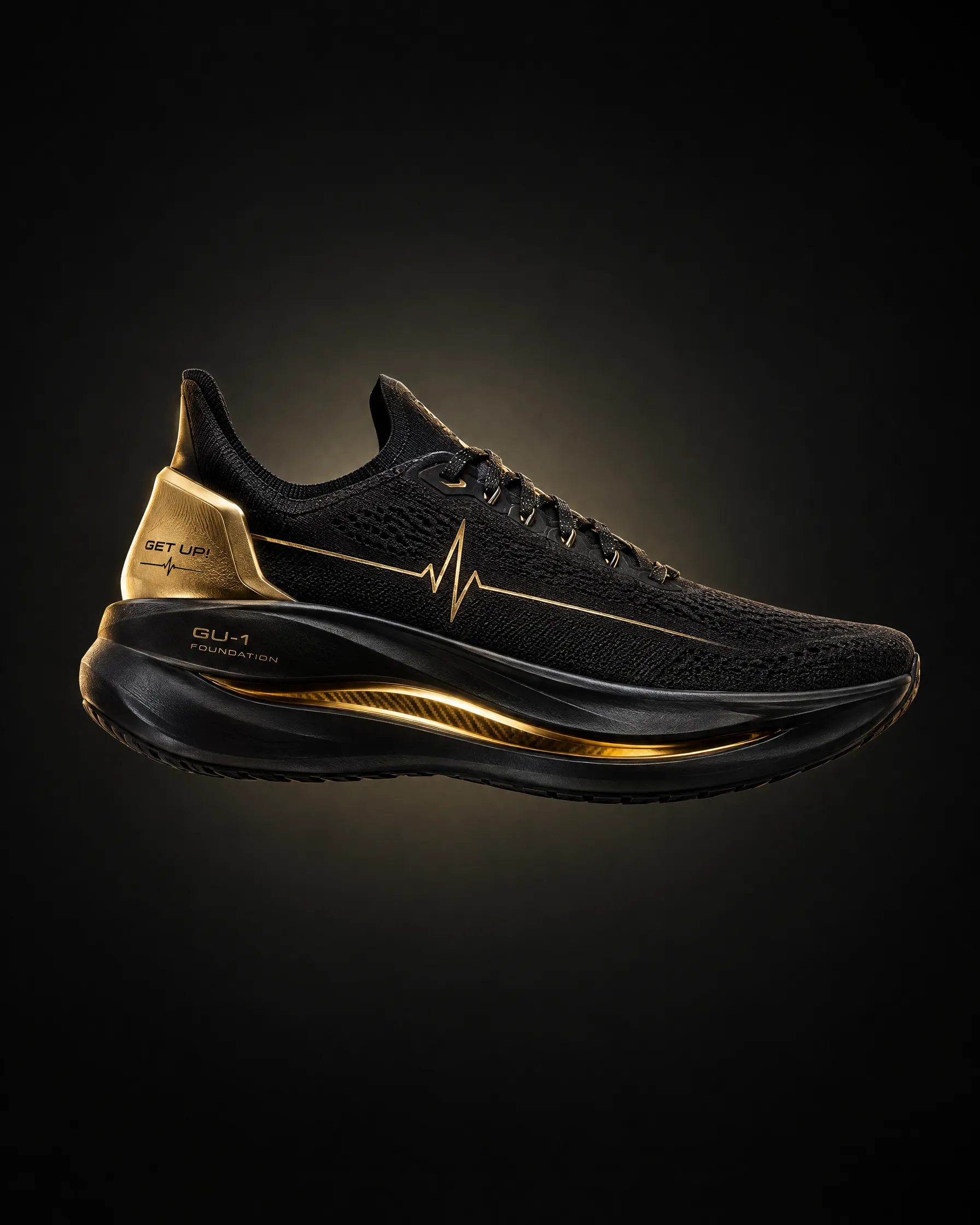 GU-1 Foundation in black and gold