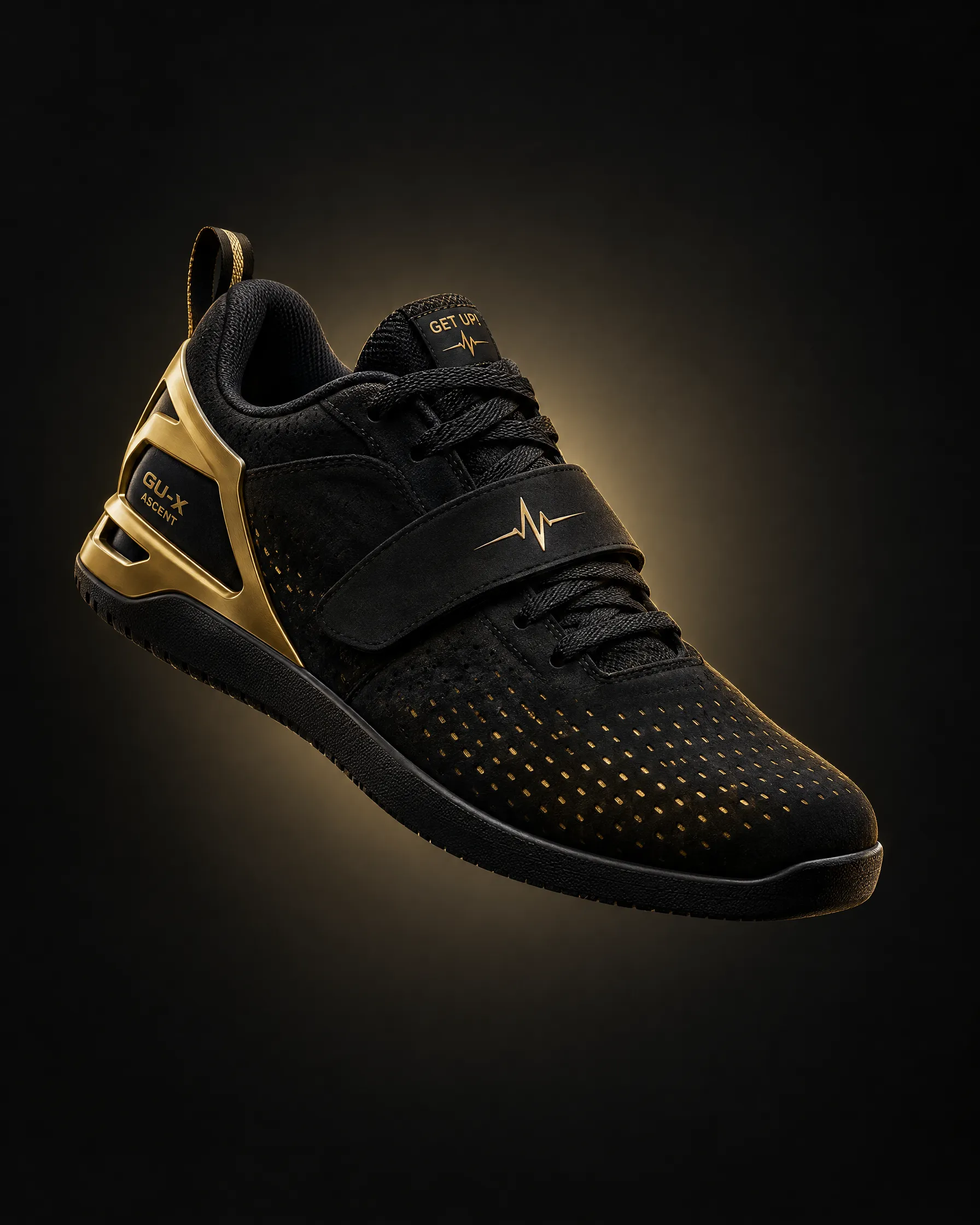 GU-X Ascent in black and gold